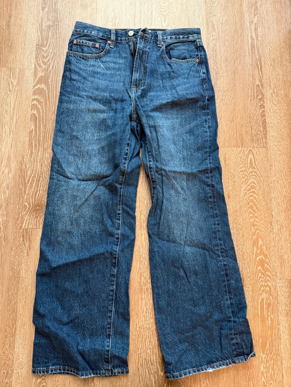 Denim Forum Classic Dark Blue Denim Jeans